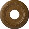 Ekena Millwork Jackson Ceiling Medallion (Canopies up to 7 3/8"), 12 1/4"OD x 4"ID x 1 1/8"P, Smokey Topaz Crackle CM12JASTC - alternate 1